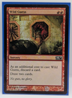 MTG Wild Guess Magic 2013 (M13) Foil Common NM - Image 1