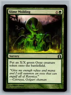 Magic The Gathering Return to Ravnica Slime Molding #135/274 MTG TCG CCG - Image 1