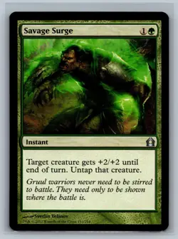 Magic The Gathering Return to Ravnica Savage Surge #133/274 MTG TCG CCG - Image 1