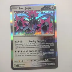 Holo Iron Jugulis - 158/182 Rare Paradox Rift Pokemon - Same Day Shipping! - Image 1
