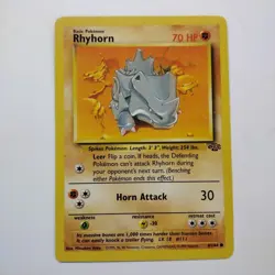 Pokemon Rhyhorn 61/64 - Jungle set common - Same day shipping - NM/M - Image 1