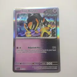 Iron Boulder 71/142 SV Stellar Crown Rare Holo Pokemon - Same Day Shipping! - Image 1