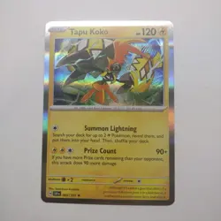 Tapu Koko 65/191 SV Surging Sparks Rare Holo Pokemon - Same Day Shipping! - Image 1