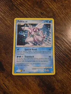 🌀Swirl🌀 Pokemon Palkia Diamond and Pearl 11/130 Holo Rare Vintage 2007 TCG * - Image 1