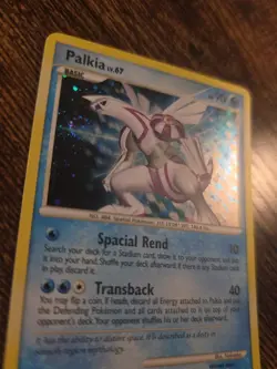 🌀Swirl🌀 Pokemon Palkia Diamond and Pearl 11/130 Holo Rare Vintage 2007 TCG * - Image 3