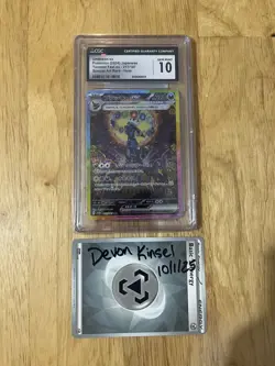 Cgc 10 Umbreon Ex Sar Terastal Festival SAR Holo 217/187 Pokemon Full Art - Image 1