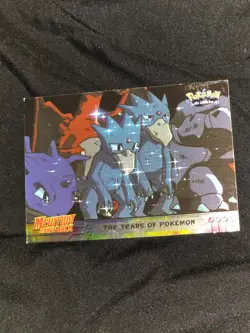 #37 The Tears of Foil Holo 1999 Topps Pokemon Movie Animation Edition 2nd Print - Image 1