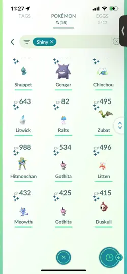 Pokemon Go (Stage 33) Shiny Riolu ( 15 Shinys ) - Image 4