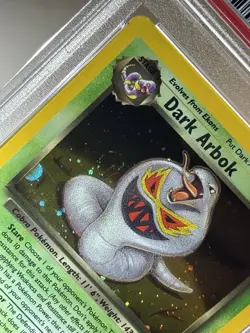 2000 Pokemon Rocket - Dark Arbok - Holo #2 Graded PSA 4 RARE DBL SWIRL✨⚡ - Image 4
