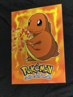 Topps Pokemon Gotta catch em all Stage 1 Charmander #04 E4 of 12 - Image 1