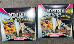 (2) POKEMON Mystery Power Box - 10 Booster Packs - SEALED - Image 1