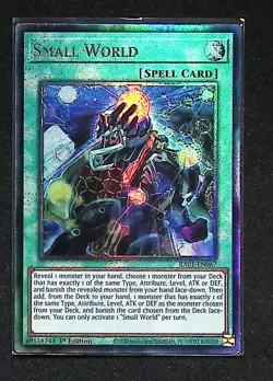 Small World - RA01-EN067 - Ultimate Rare - 1st Edition - Yugioh - Image 1