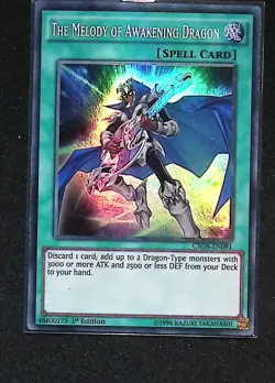 The Melody of Awakening Dragon - CROS-EN091 - Super Rare - 1st Edition - Yugioh - Image 1