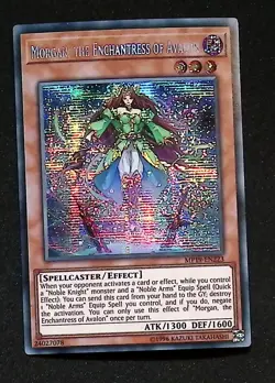 Morgan, the Enchantress of Avalon - MP19-EN223 - Prismatic Secret Rare - Yugioh - Image 1