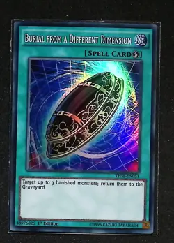 Burial From Different Dimension - THSF-EN051 - Super Rare - 1st Edition - Yugioh - Image 1