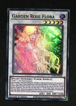 Garden Rose Flora - LIOV-EN036 - Super Rare - 1st Edition - Yugioh - Image 1