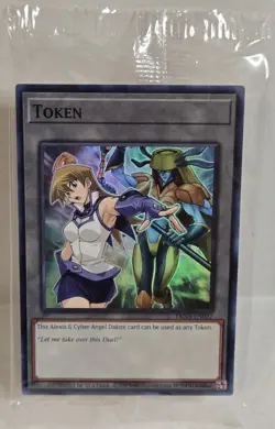 Yugioh Alexis & Cyber Angel Dakini Duelist's Advance Token SEALED - Image 1