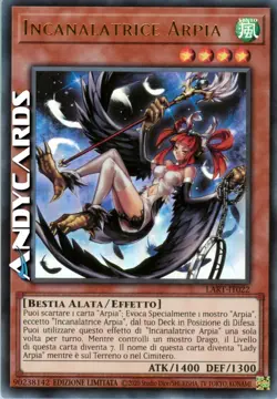 INCANALATRICE ARPIA • (Harpie Channeler) • Ultra R • LART IT022 • Lim • Yugioh! - Image 1