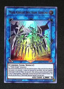 Mekk-Knight Spectrum Supreme - MP18-EN201 - Ultra Rare - 1st Edition Yugioh - Image 1