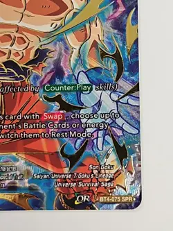 Dragon Ball Super Card Game | Height of Mastery Son Goku | BT4-075 SPR - Image 4