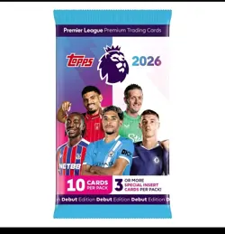 Topps Premier League 2026 Debut Edition Cards - Hall Of Fame Super Tin #1 - Image 2