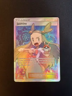 Jasmine Full Art Holo Card 177/181 Sm-Team Up Pokemon TCG Sun & Moon NM - Image 1