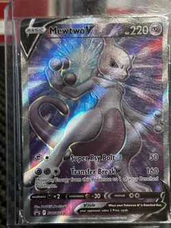 Mewtwo V SWSH229 SWSH: Sword & Shield Promo Cards Holo - Image 1