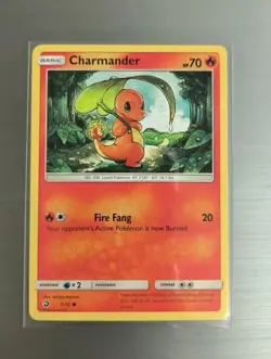 ⭐2018 Pokemon TCG Dragon Majesty Charmander #1/70 MINT CONDITION Card - Image 1