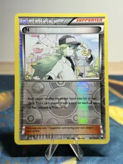N 96/108 Reverse Holo BW Dark Explorers Trainer Pokemon Card - Image 1