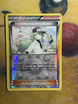 N 96/108 Reverse Holo BW Dark Explorers Trainer Pokemon Card - Image 2