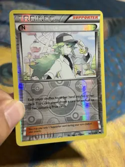 N 96/108 Reverse Holo BW Dark Explorers Trainer Pokemon Card - Image 3