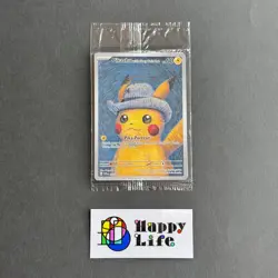 Pikachu with Grey Felt Hat Van Gogh Promo SVP 085 English Pokemon Card - Sealed - Image 1