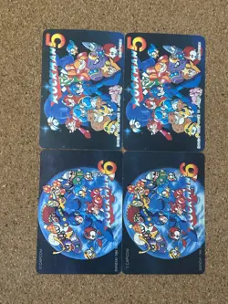 Rockman carddass 90s Foil Holo anime card 4set - Image 2