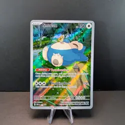 Pokemon TCG Snorlax #51 Promo Scarlet & Violet 151 ETB Card Near Mint Condition - Image 1
