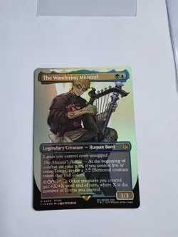 The Wandering Minstrel (Borderless) Final Fantasy Foil - Image 1