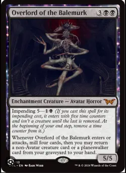Overlord of the Balemurk - Duskmourn: House of Horror - NM - MTG - Image 1