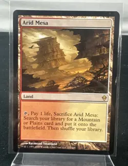 Magic The Gathering: Arid Mesa Zendikar Regular - AM1 - Image 1