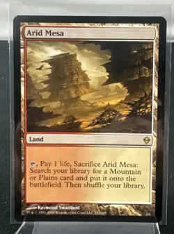 Magic The Gathering: Arid Mesa Zendikar Regular - AM2 - Image 1