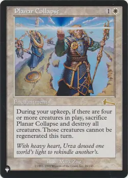 MTG Urza's Legacy - Planar Collapse [The List] - Image 1