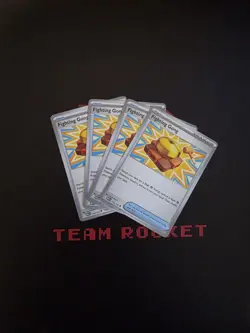 Playset 4x NM Fighting Gong English Mega Evolution 116/132 - Image 1