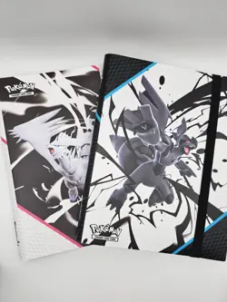 Pokemon Black Bolt & White Flare Binder ONLY Set - *1 of Each* BOTH Brand New - Image 1