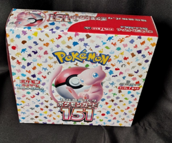 Pokemon TCG Scarlet & Violet 151 SV2a Booster Box Japanese - Factory Sealed - Image 1