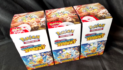 3x Pokemon TCG Surging Sparks Half Booster Box (18 Packs) UK EXCLUSIVE Sealed - Image 1