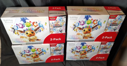 4x POKEMON TCG PRISMATIC EVOLUTIONS COSTCO 2 PACK BUNDLE LOT - Image 1