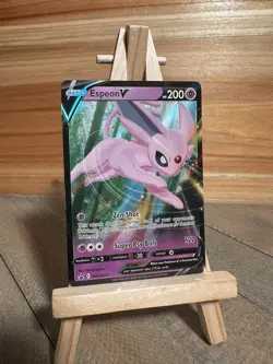 Pokemon Sword & Shield Promo Espeon V #SWSH201 LP - Image 1