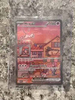2023 POKEMON SVP EN-SV BLACK STAR PROMO 151 ULTRA-PREMIUM COLL #053 MEW Ex - Image 1