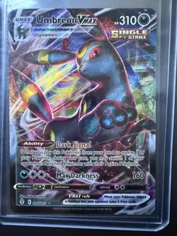 Umbreon VMAX 095/203 SWSH07: Evolving Skies Pokemon Tcg Nm-M Condition - Image 1