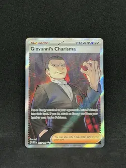 Pokemon Giovanni's Charisma 197/165 Sv: Scarlet & Violet 151 - Image 1