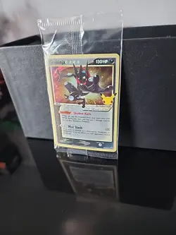 *SEALED + SWIRL* Greninja Gold Star SWSH 144 Black Star Promo Celebrations ETB - Image 1