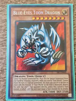 Blue-Eyes Toon Dragon SRL-000 Spell Ruler Unlimited - Image 1
